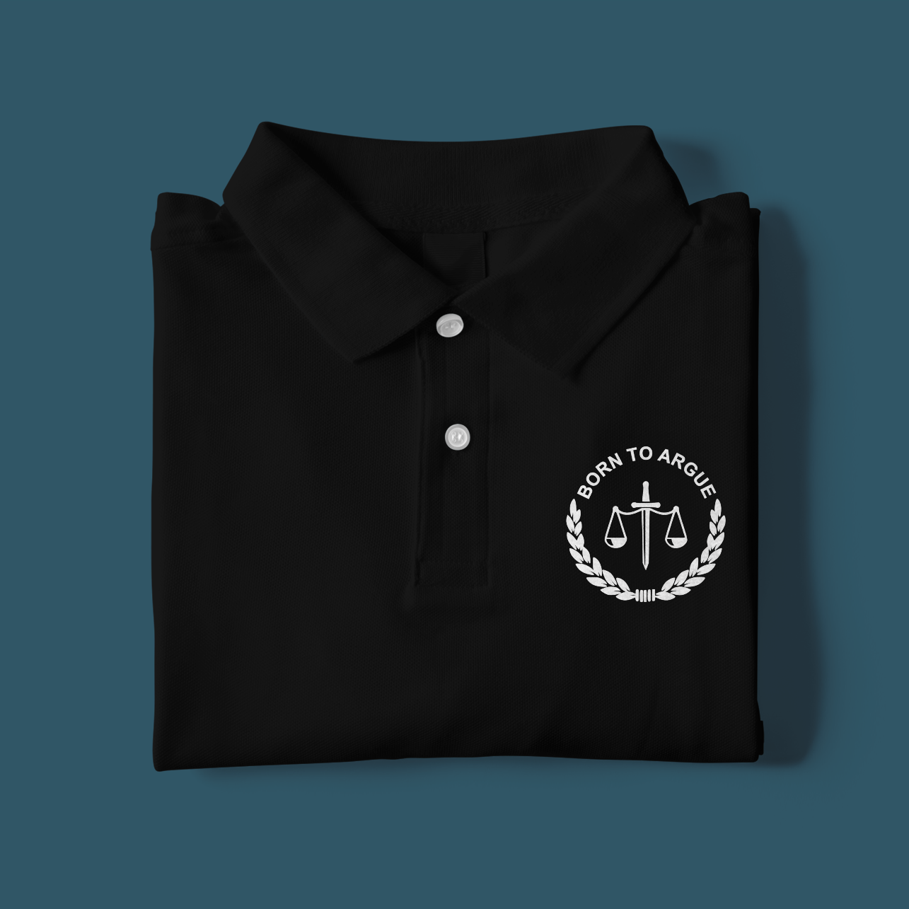 Born to Argue Polo shirt