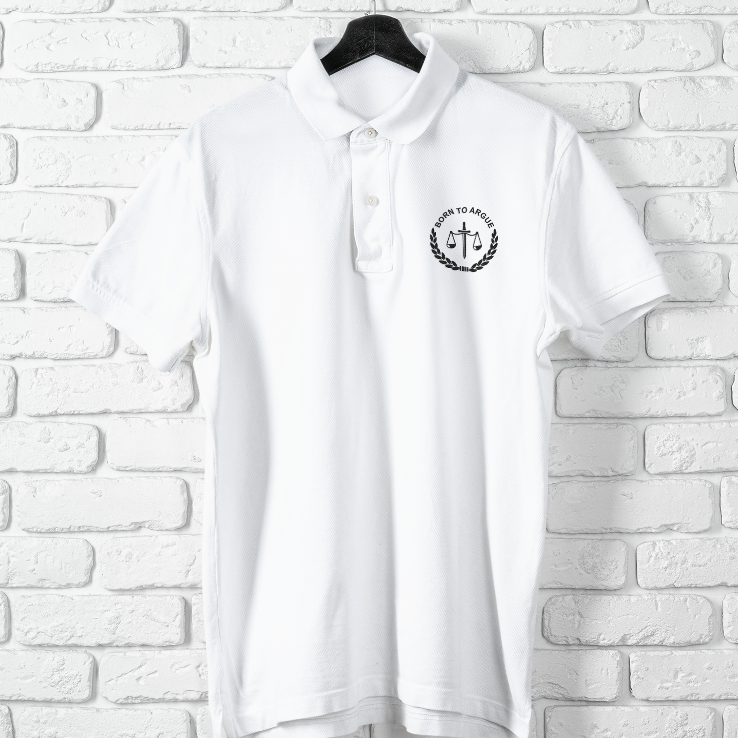 Born to Argue Polo shirt